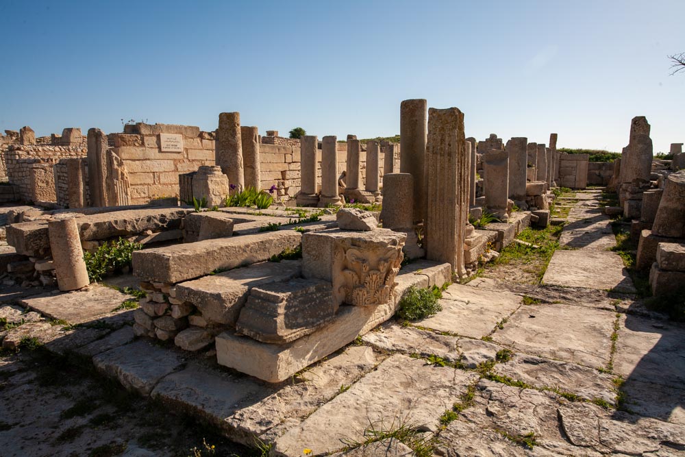 Tunisia, Makthar (Mactaris) - Basilica of Hildeguns