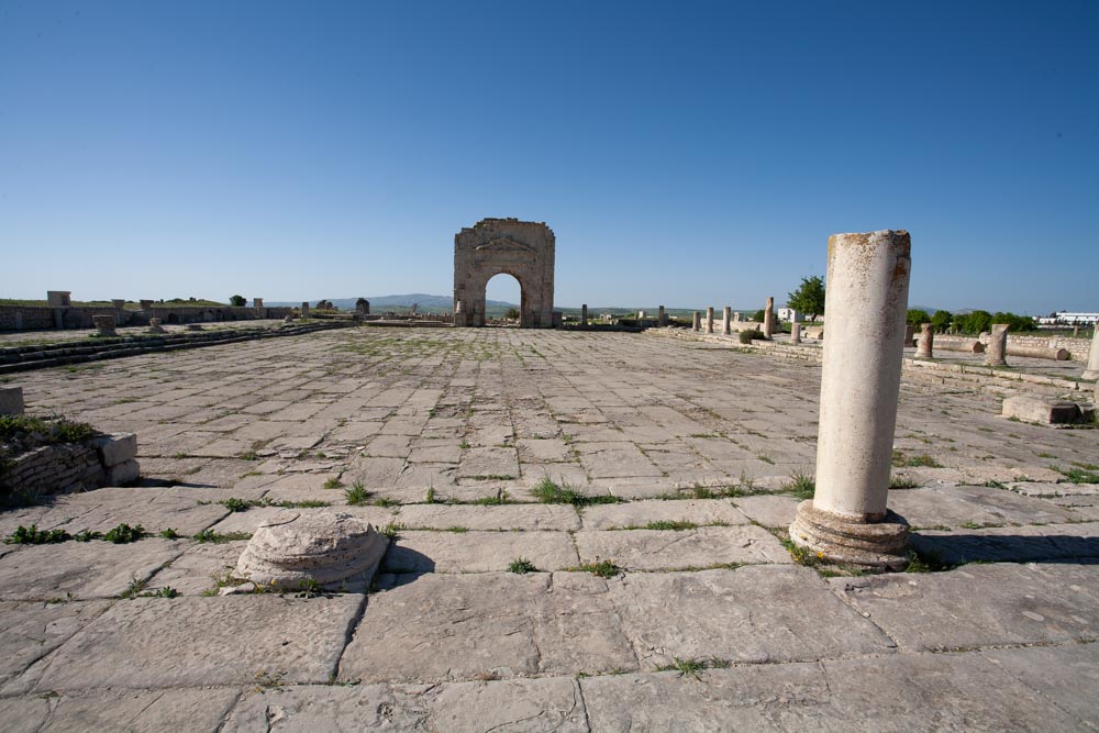 Tunisia, Makthar (Mactaris) -  Roman Forum