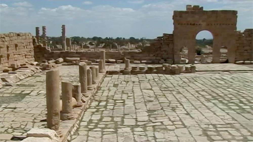 Tunisia, Sbeitla (Sufetula) -  Roman Forum