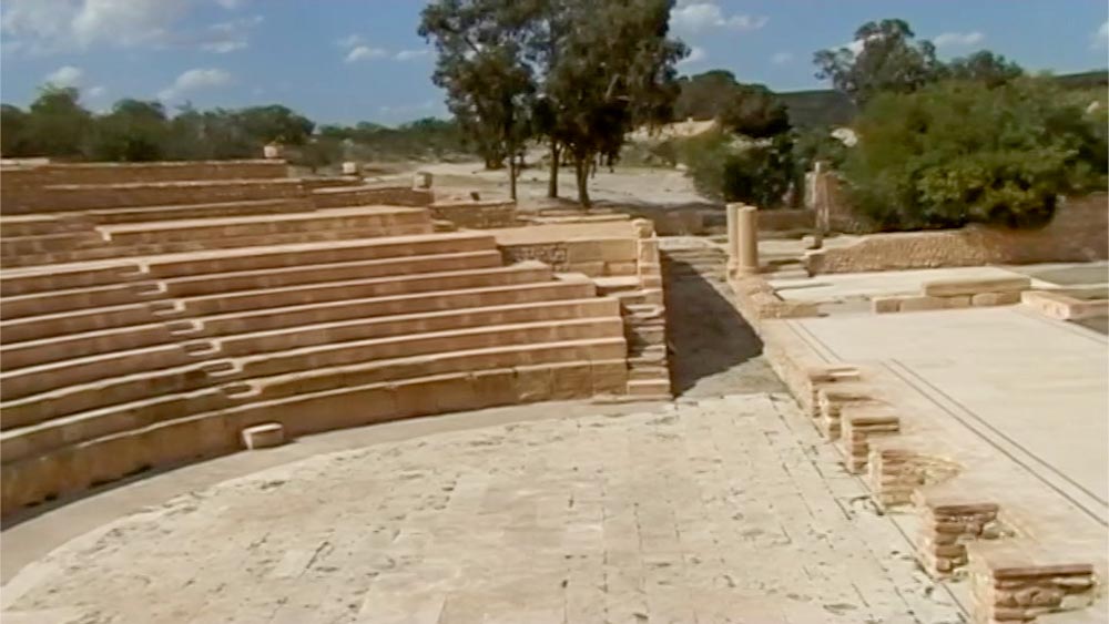 Tunisia, Sbeitla (Sufetula) -  Roman Theatre