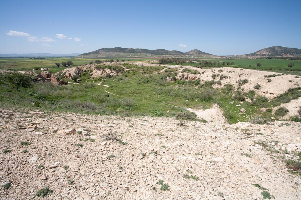 Tunisia, Thuburbo Majus -  Amphitheatre
