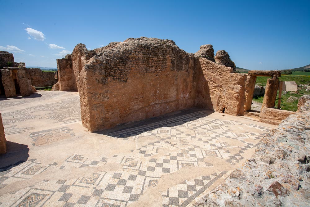 Tunisia, Thuburbo Majus -  Summer Baths