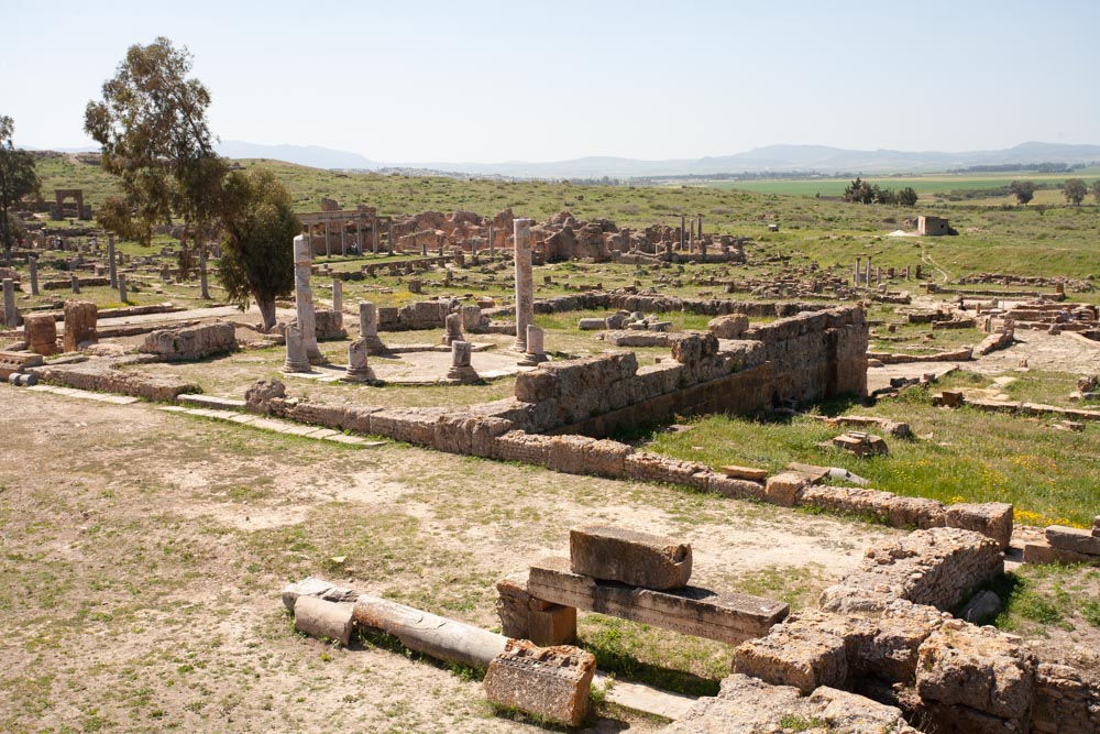Tunisia, Thuburbo Majus - Temple of Mercury