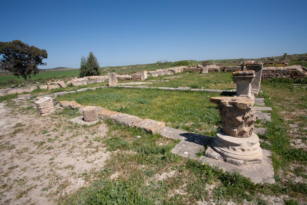 Tunisia, Thuburbo Majus - Temple of Peace