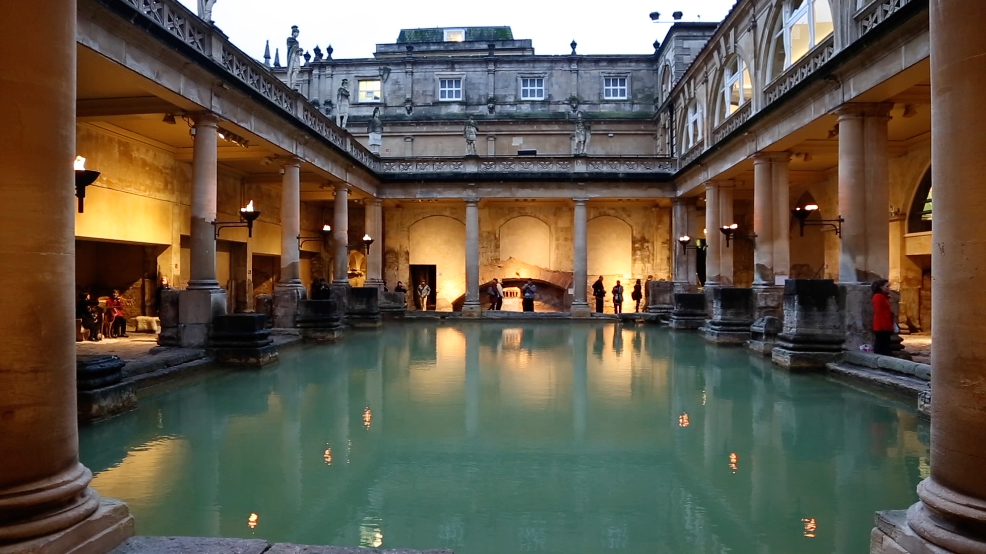 England, Somerset, Bath - Roman Baths