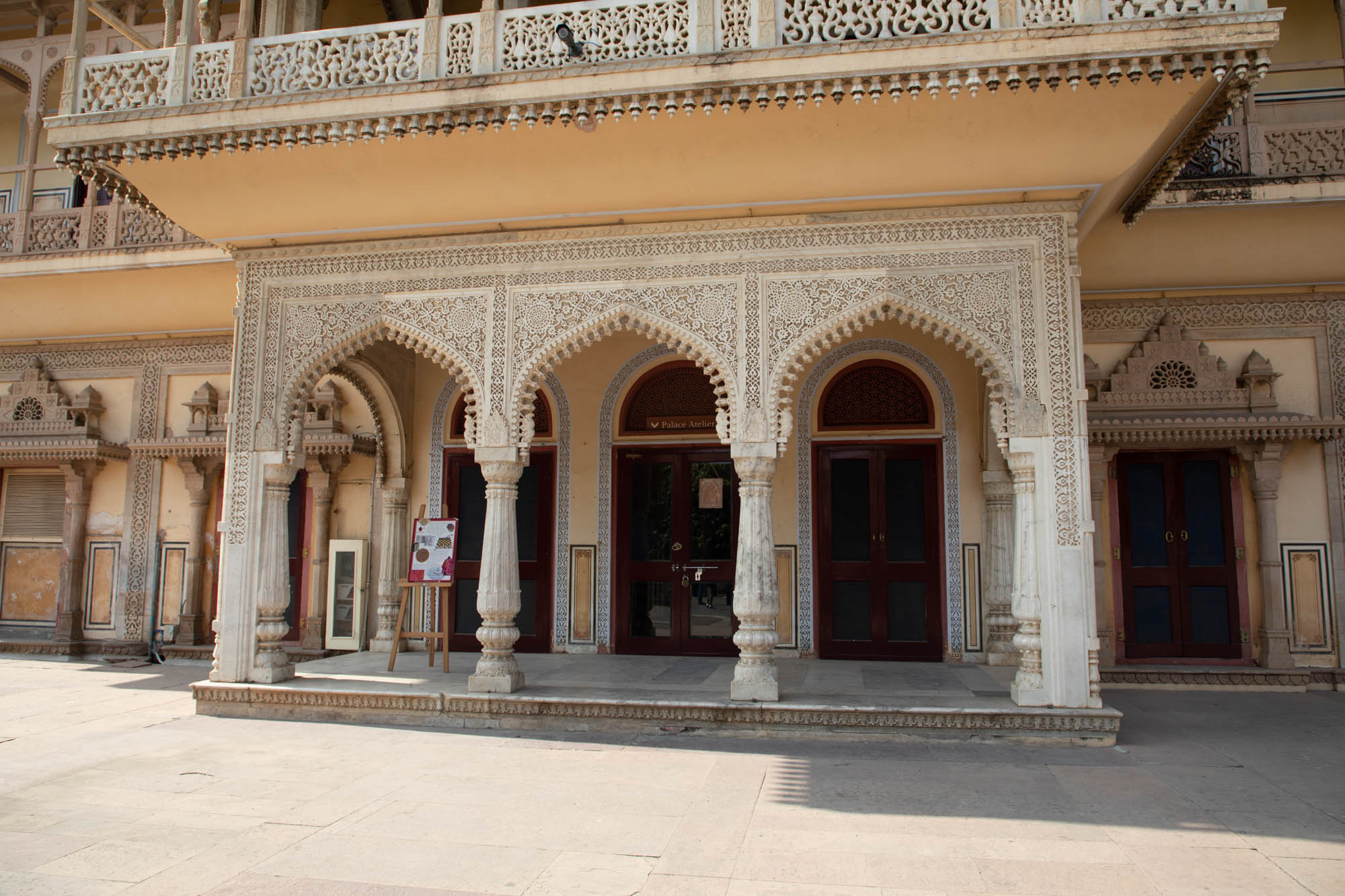 India, Rajasthan, Jaipur, City palace - Mubarak Mahal