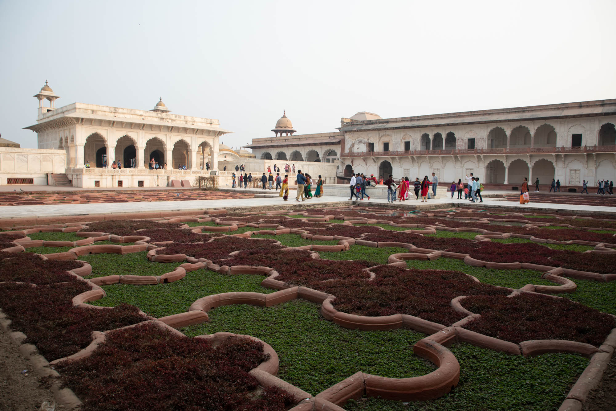 India, Uttar Pradesh, Agra - Red Castle -Jahangir palace