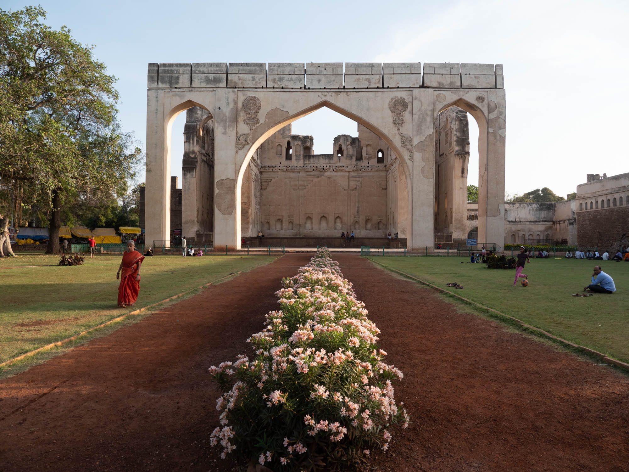 India, Karnataka, Bijapur - Gagan Mahal (Sky Palace)