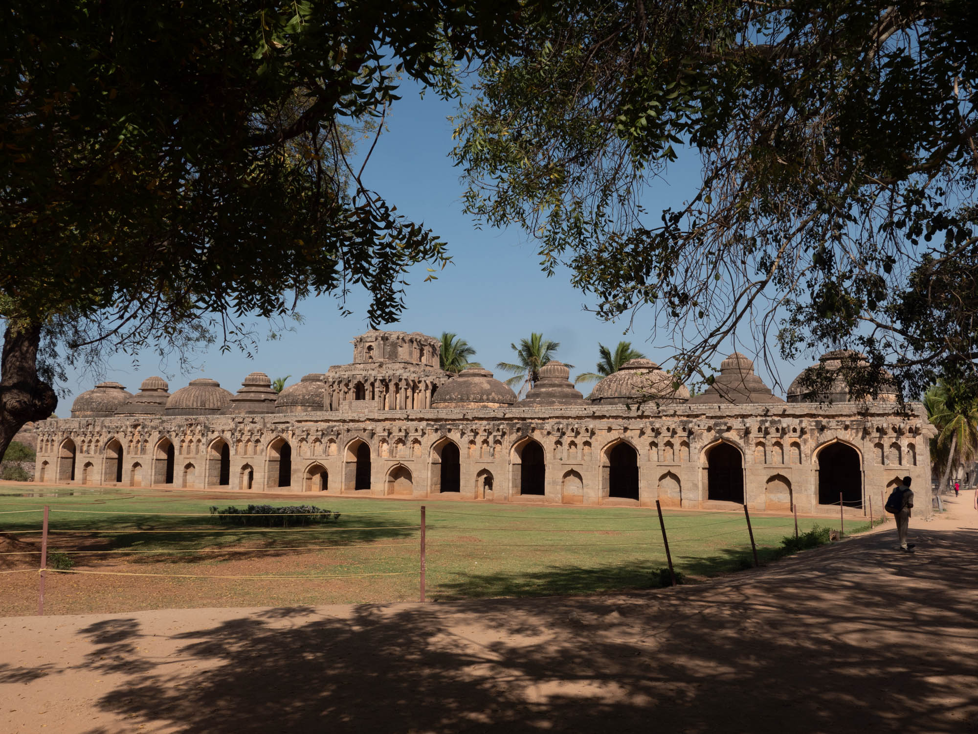 India, Karnataka, Hampi - Elephant Stable