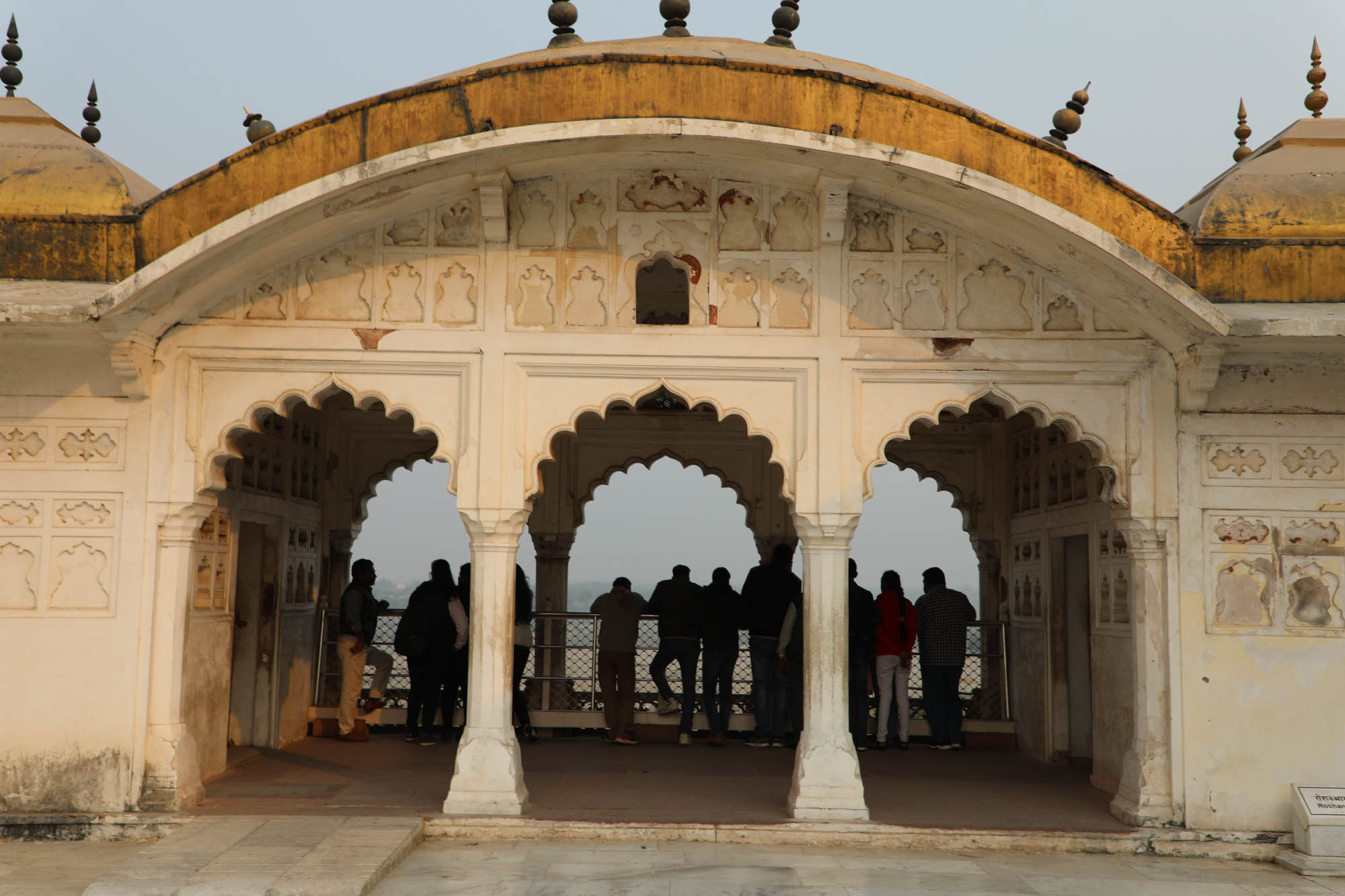 India, Uttar Pradesh, Agra Fortress - Mughal Architecture
