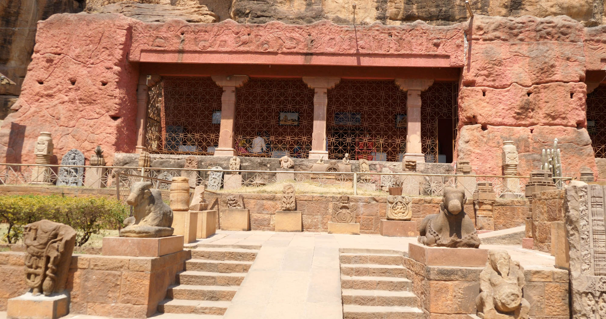 India, Karnataka, Badami - museum