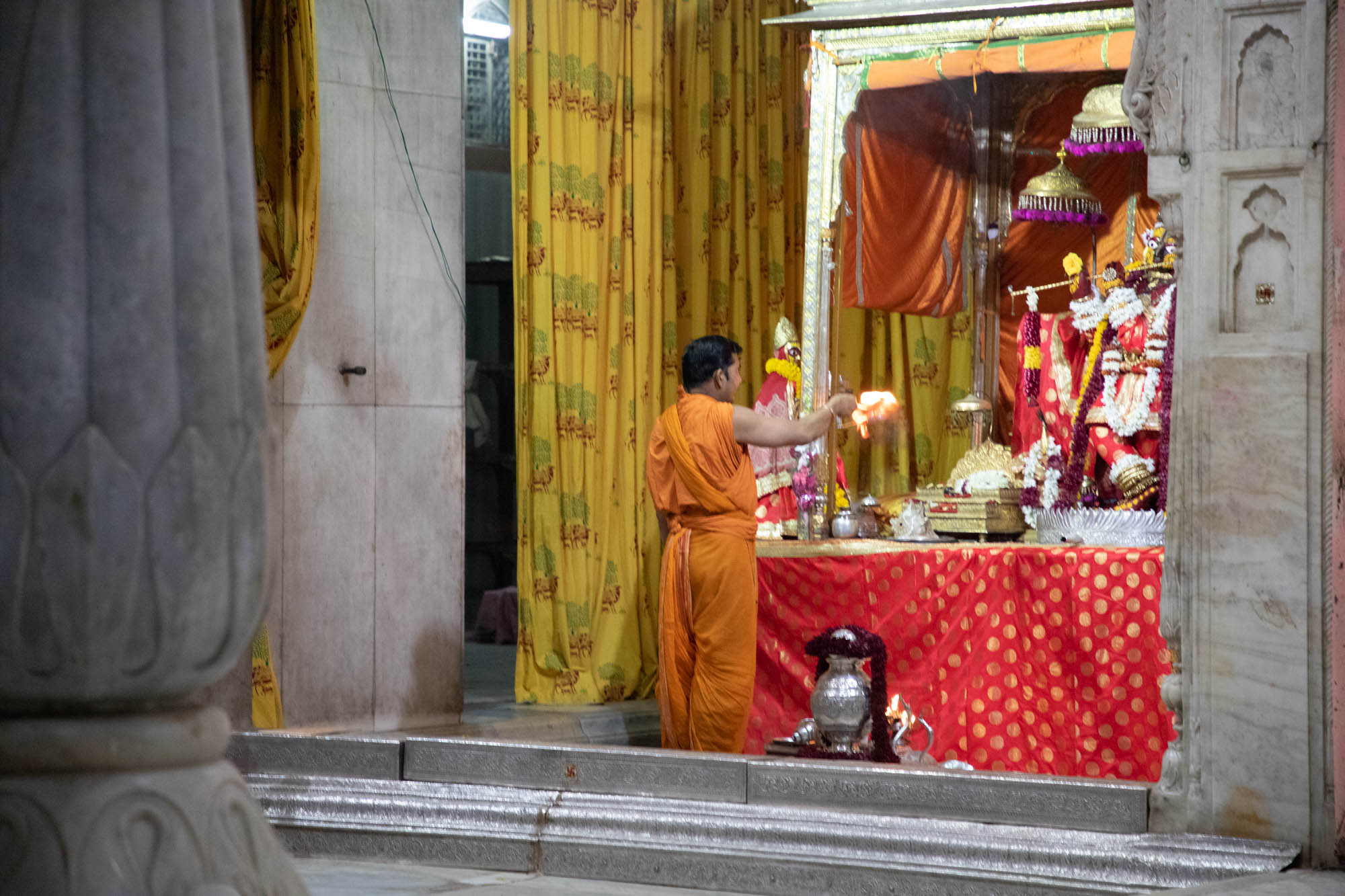 India, Rajasthan, Jaipur - Govind Dev Ji Aarti