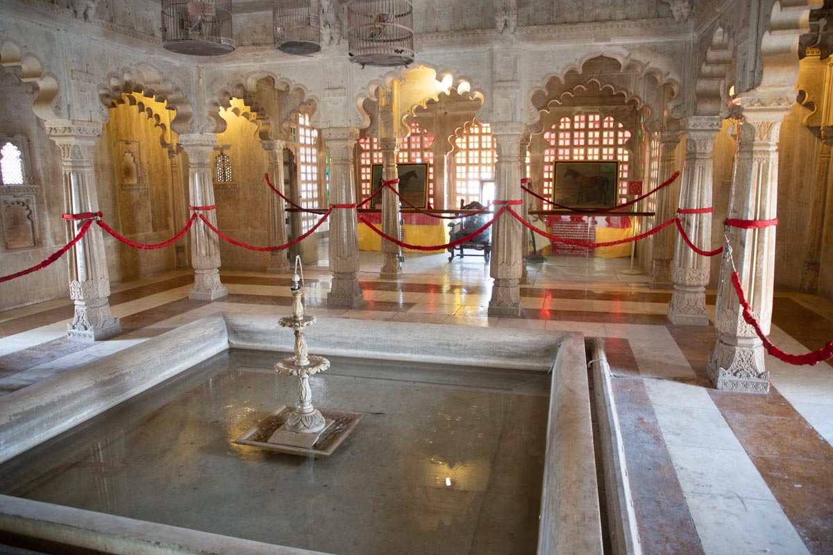 India, Rajasthan, Udaipur - City Palace - Badi Mahal