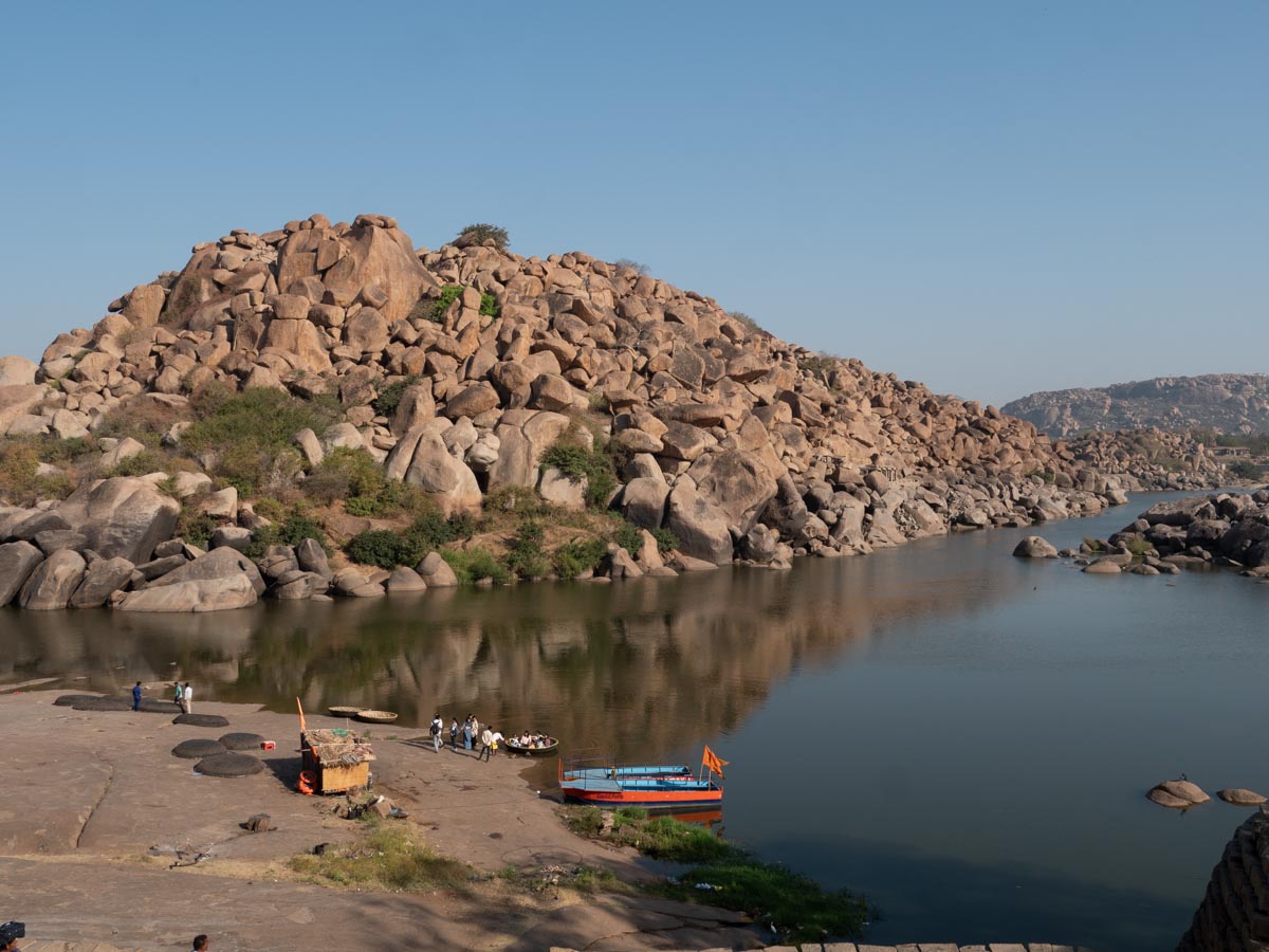 Jain Temple, Hampi, Karnataka State, India