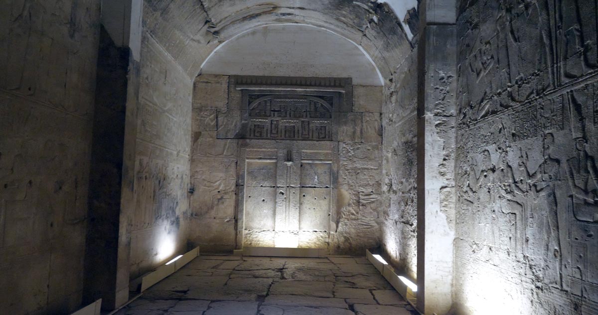 Egypt, Abydos - Temple of Sety I - Chapel of Horus