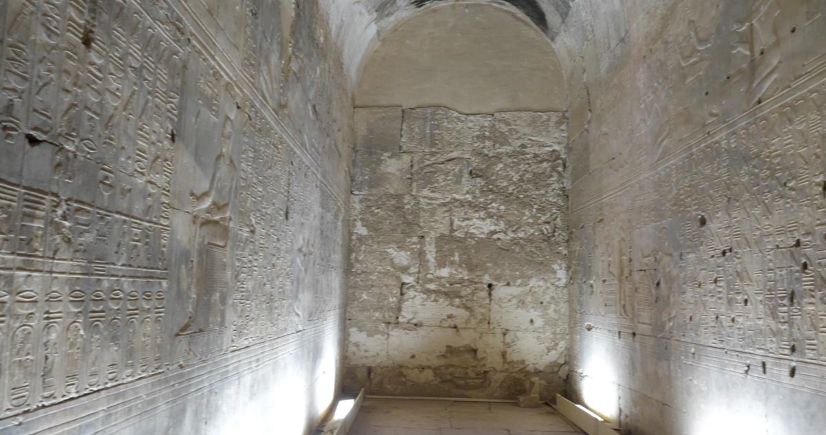 Egypt, Abydos - Temple of Sety I - Chapel of Sokar