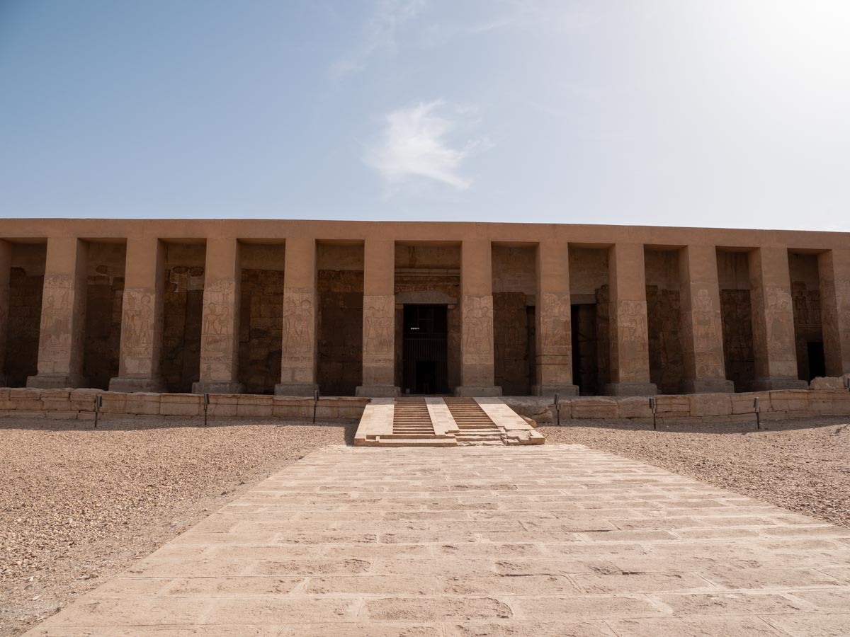 Egypt, Abydos - Temple of Sety I