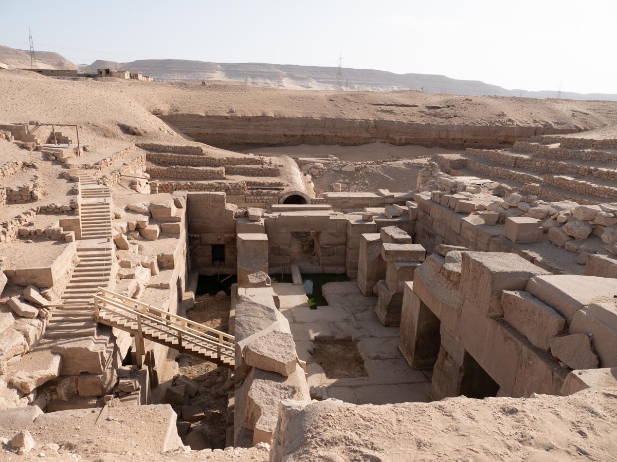 Egypt, Abydos, Osireion
