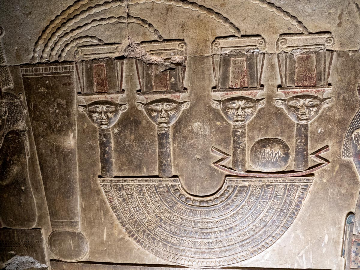 Egypt, Dendara Temple - Crypt