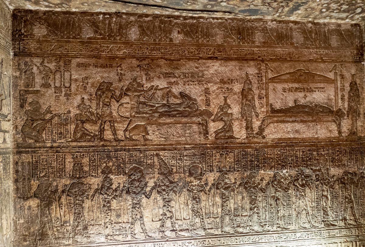 Egypt, Dendara Temple - Emblaming(Mummifiction) room
