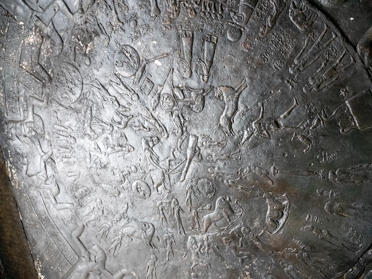 Egypt, Dendara Temple - Room with Zodiac