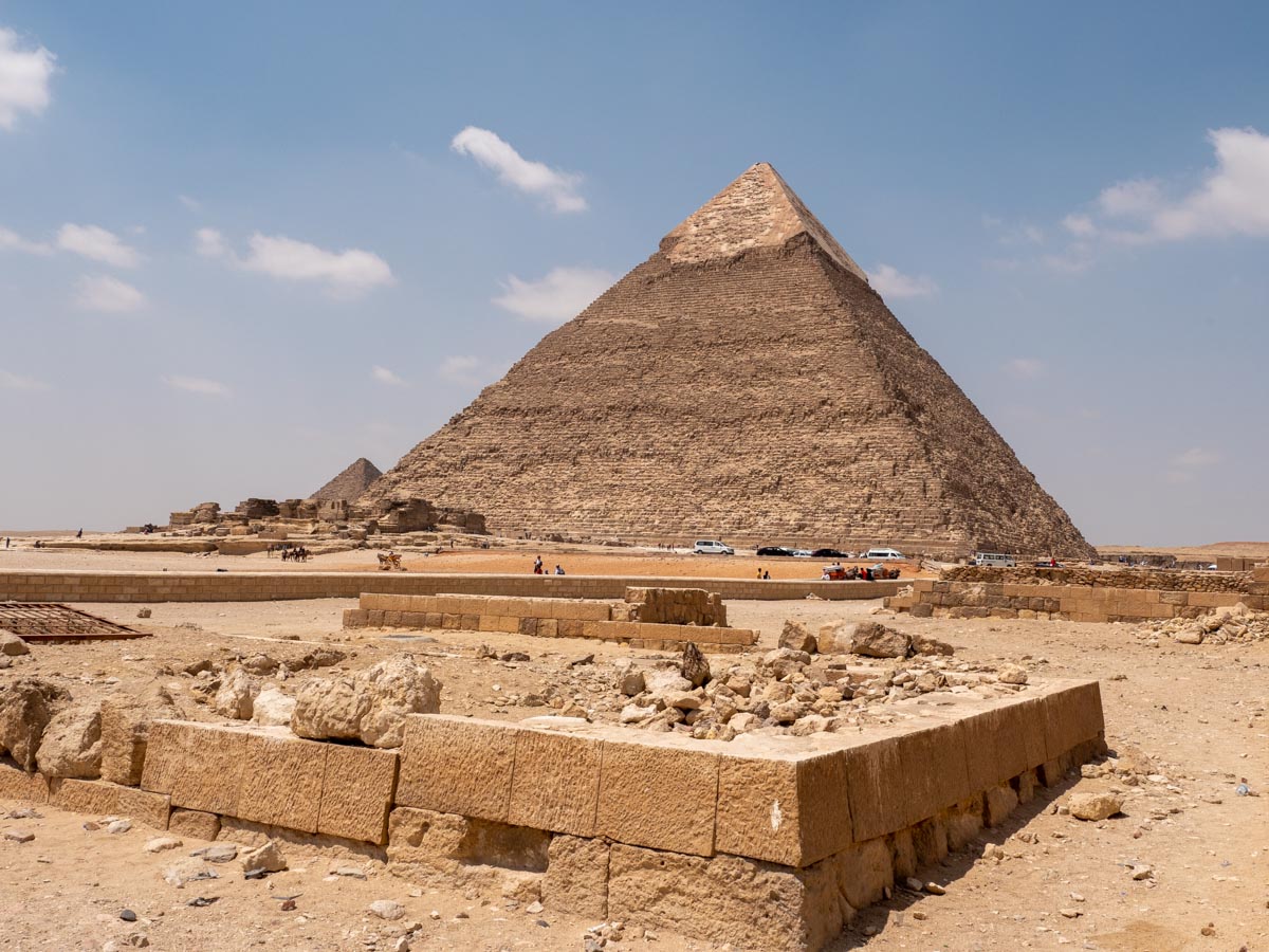 Egypt, Giza, Pyramid of Khafre
