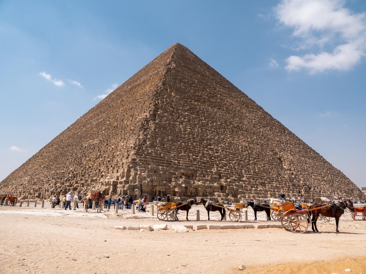 Egypt, Giza, Pyramid of Khufu