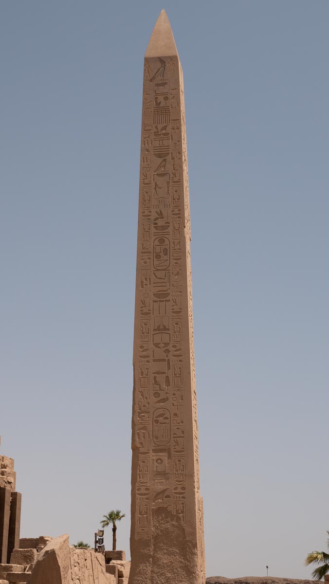 Egypt, Luxor, Karnak temple  Obelisk 1