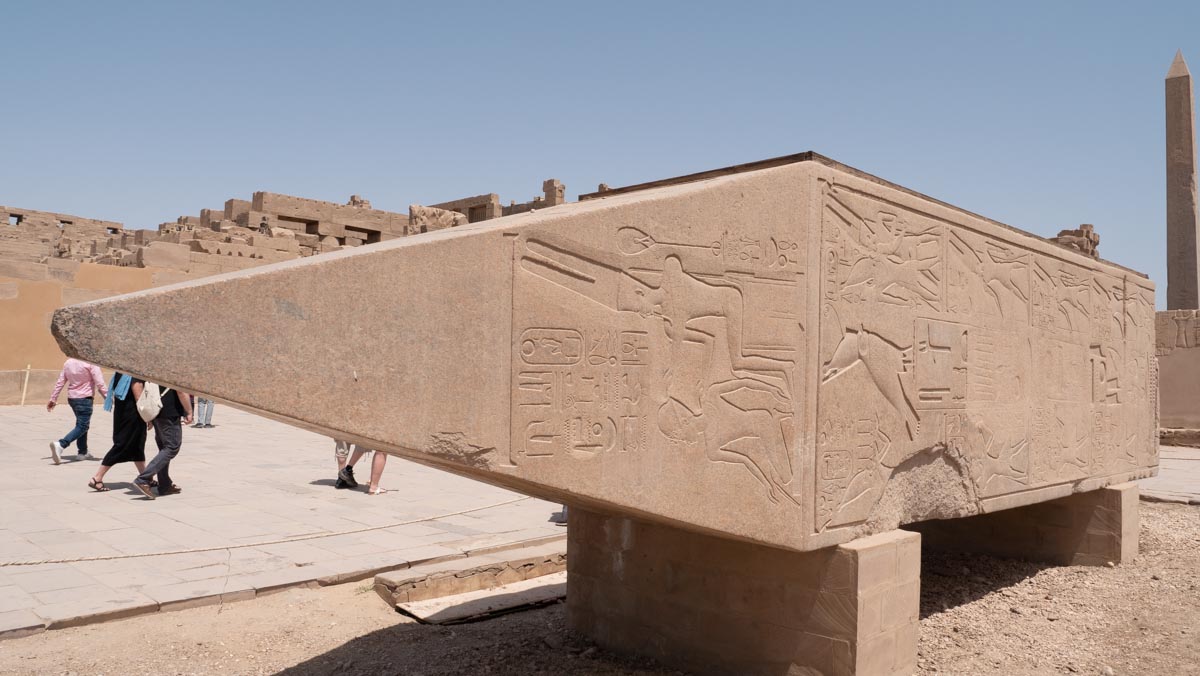 Egypt, Luxor, Karnak temple  Obelisk 2