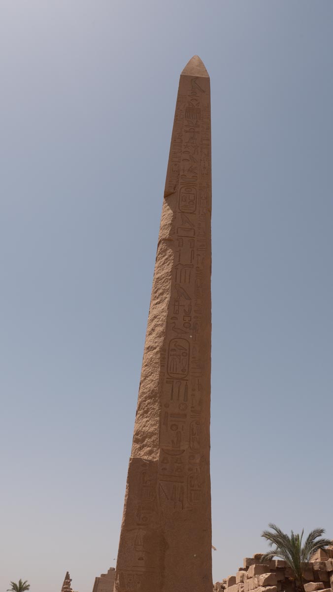 Egypt, Luxor, Karnak temple  Obelisk 3