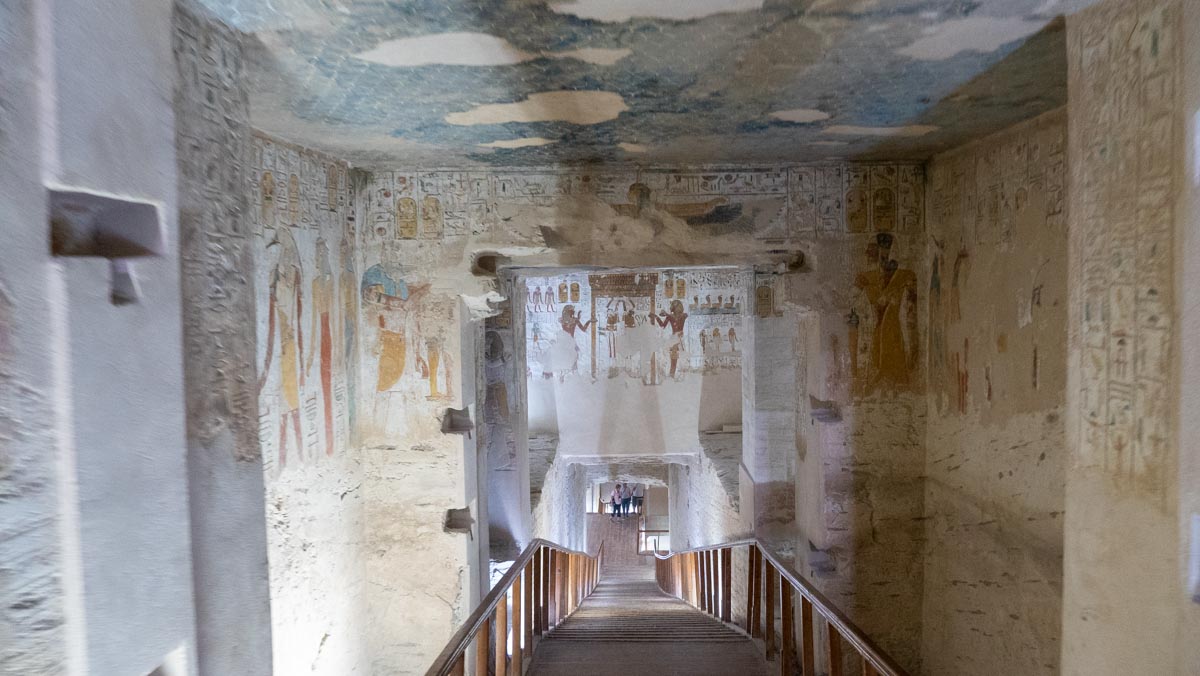 Egypt, Theban Necropolis, Valley of the Kings - Tomb of Merneptah (KV8)