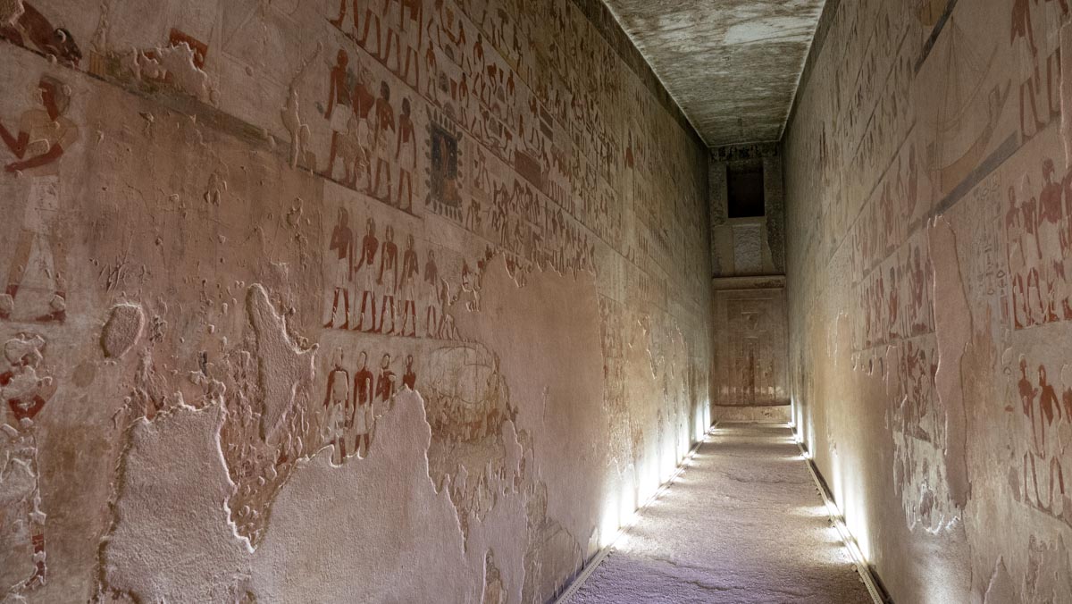 Egypt, Western Thebes, Tombs of Nobles - tomb of Rekhmire