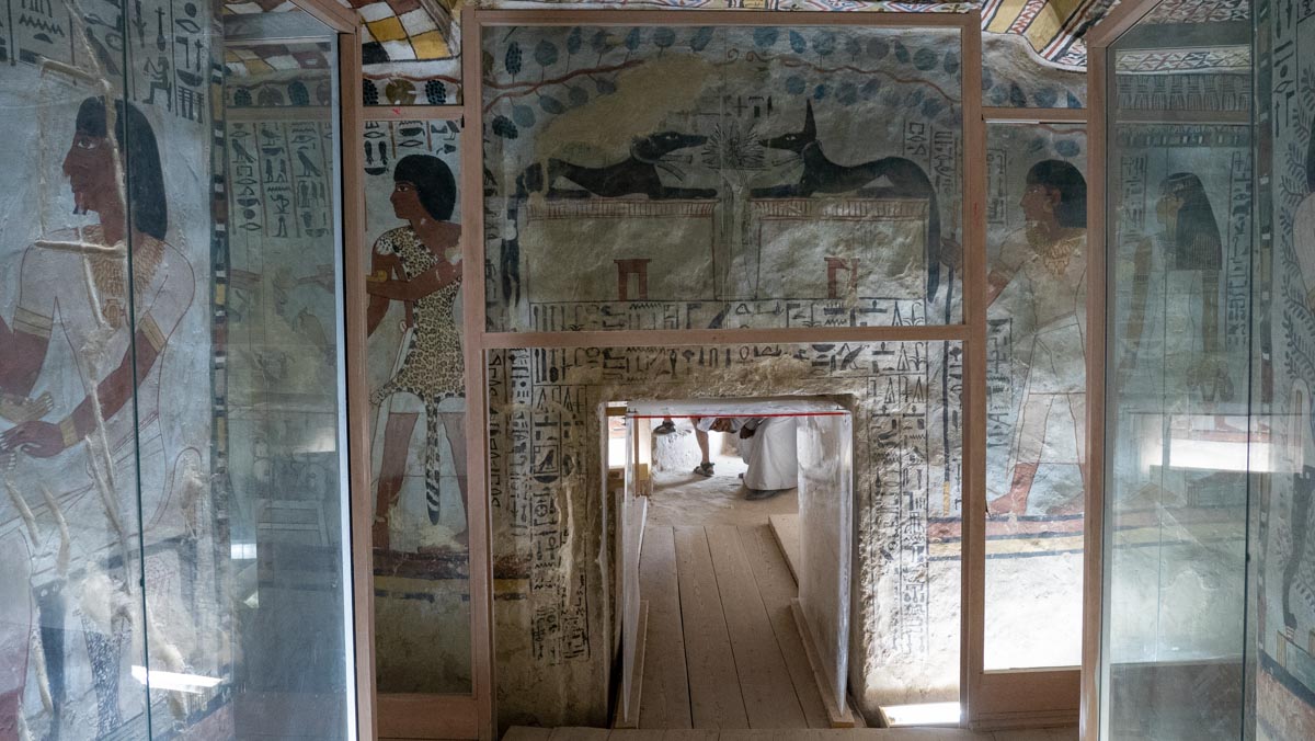 Egypt, Western Thebes, Tombs of Nobles - tomb of Sennefer