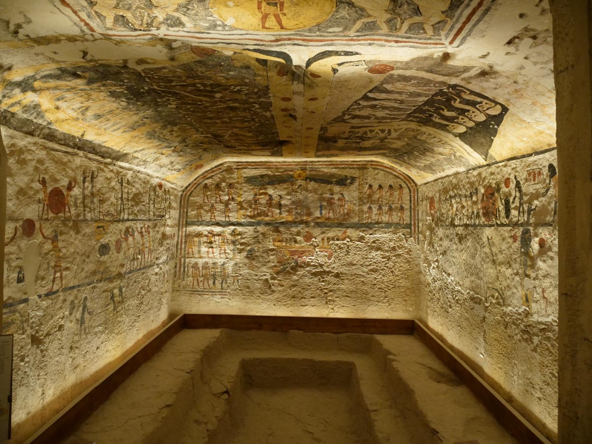 Egypt, Theban Necropolis, Valley of the Kings - Tomb of Ramesses IX