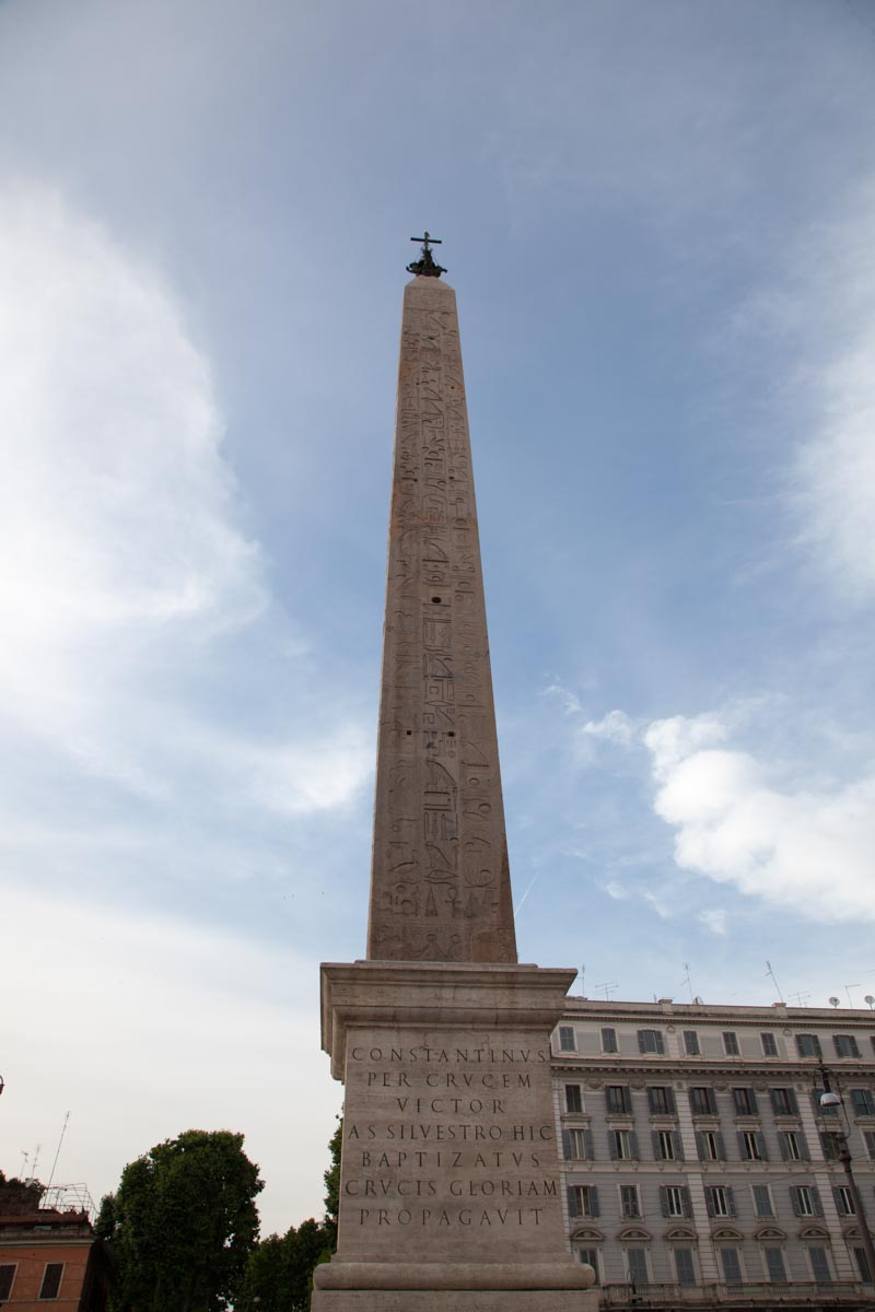 Italy, Rome, Piazza di San Giovanni in Laterano Obelisk (Tuthmosis III)