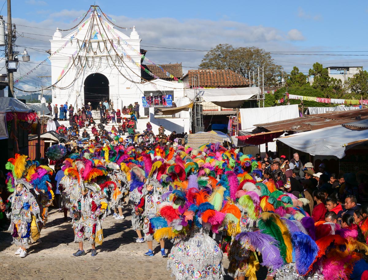 Guatemala, Chichicastenango-Santo Tomas celebrations