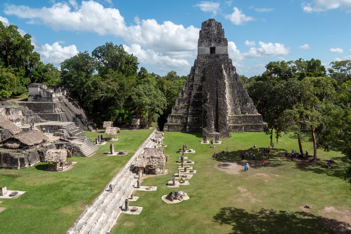 Mexico, Palenque, Palace complex