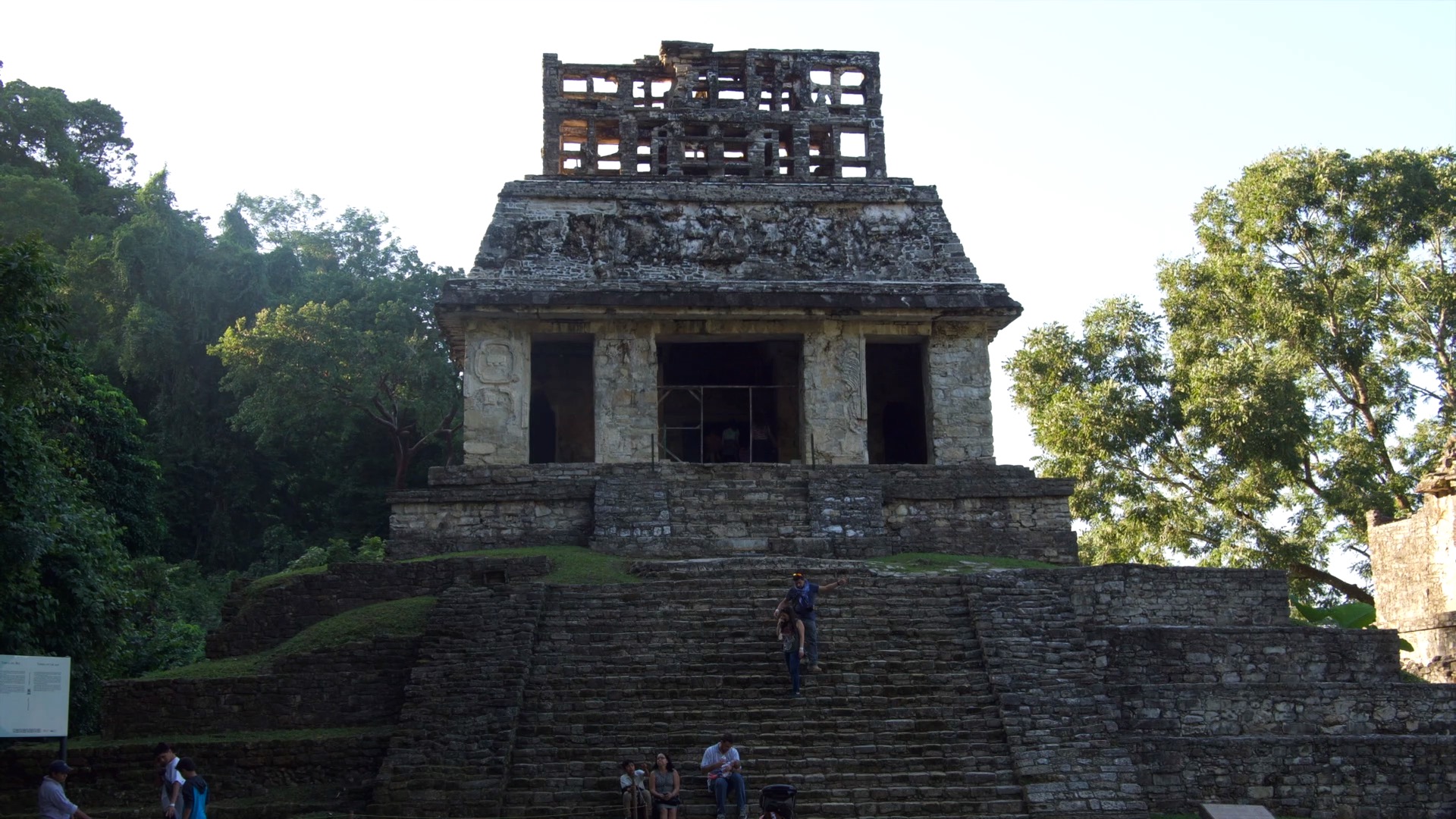 Mexico, Palenque, Temple of the Sun