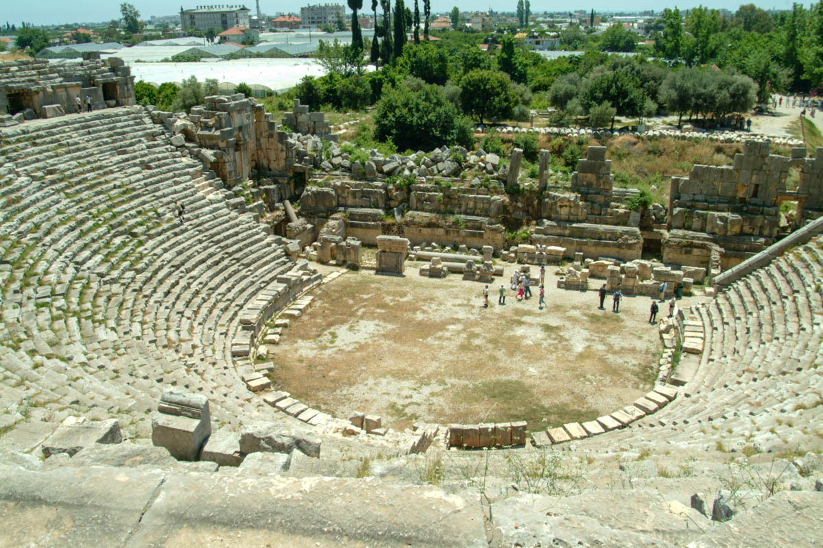 Turkey, Antalya, Myra - Roman Theatre