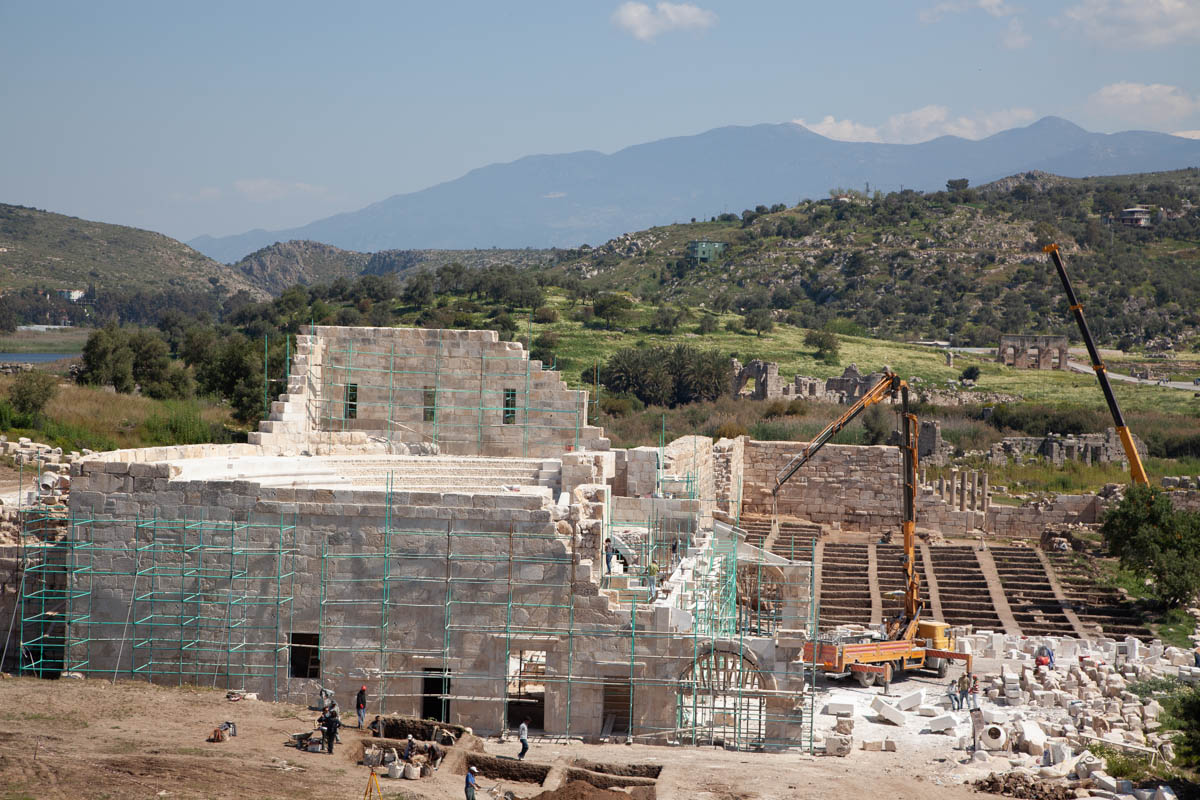 Turkey, Antalya, Patara - Bouleuterion