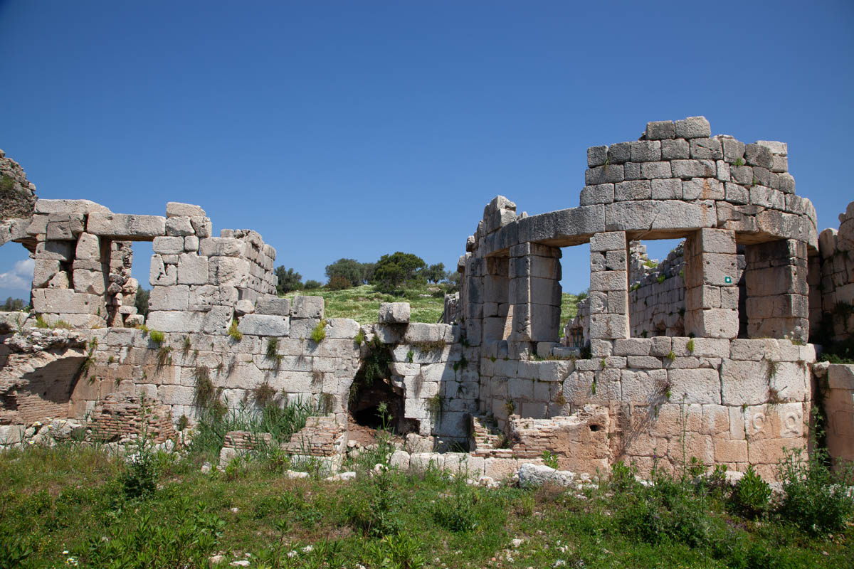 Turkey, Antalya, Patara - Roman Baths