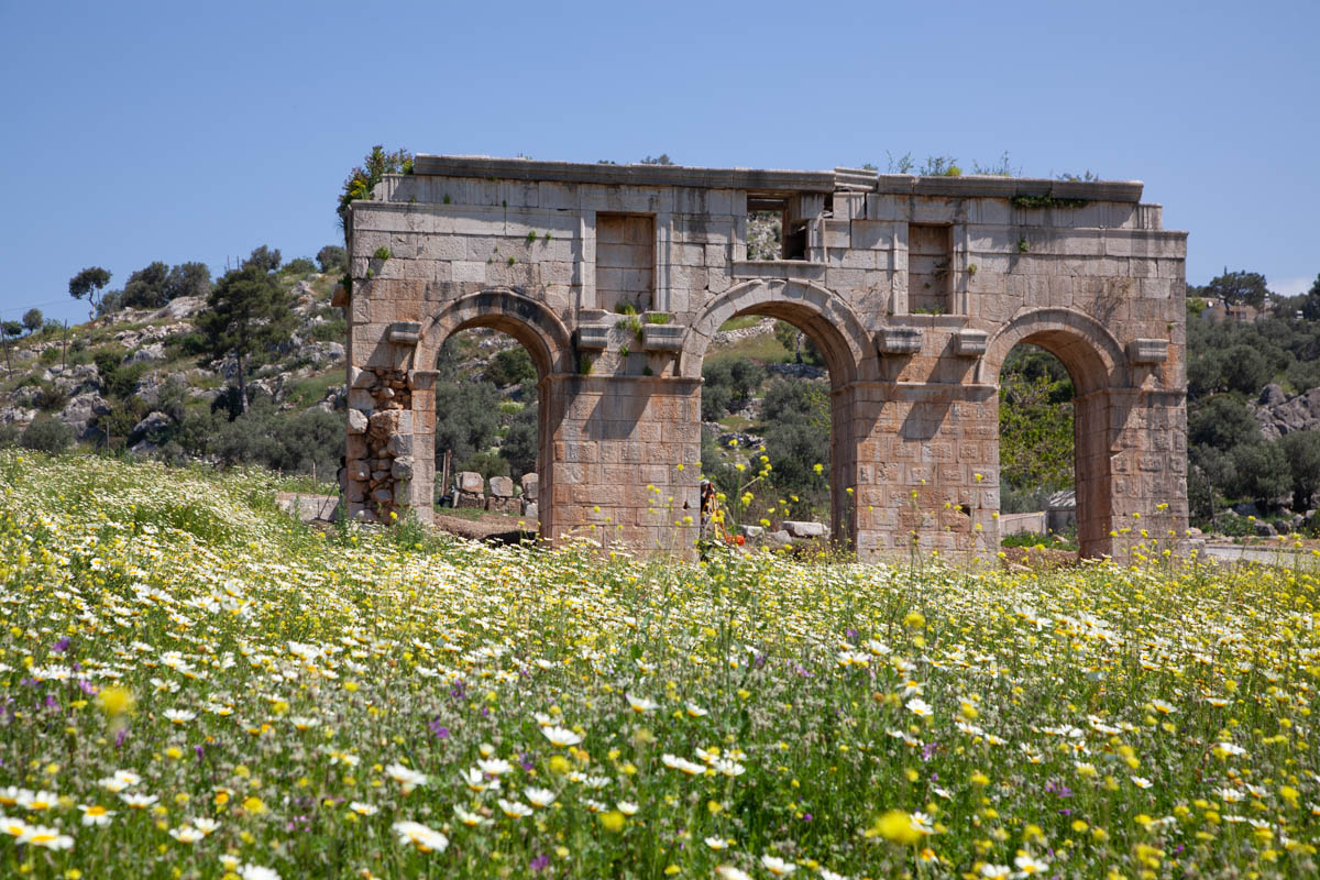 Turkey, Antalya, Patara - Roman Gate