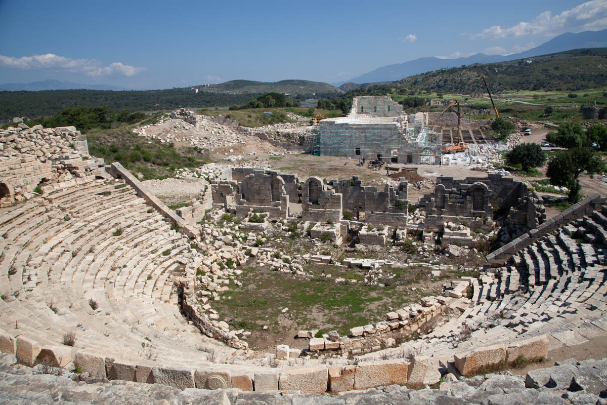 Turkey, Antalya, Patara - Roman Theatre