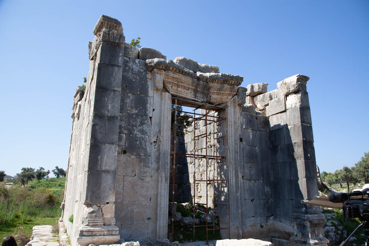 Turkey, Antalya, Patara - Temple (Corinthian)