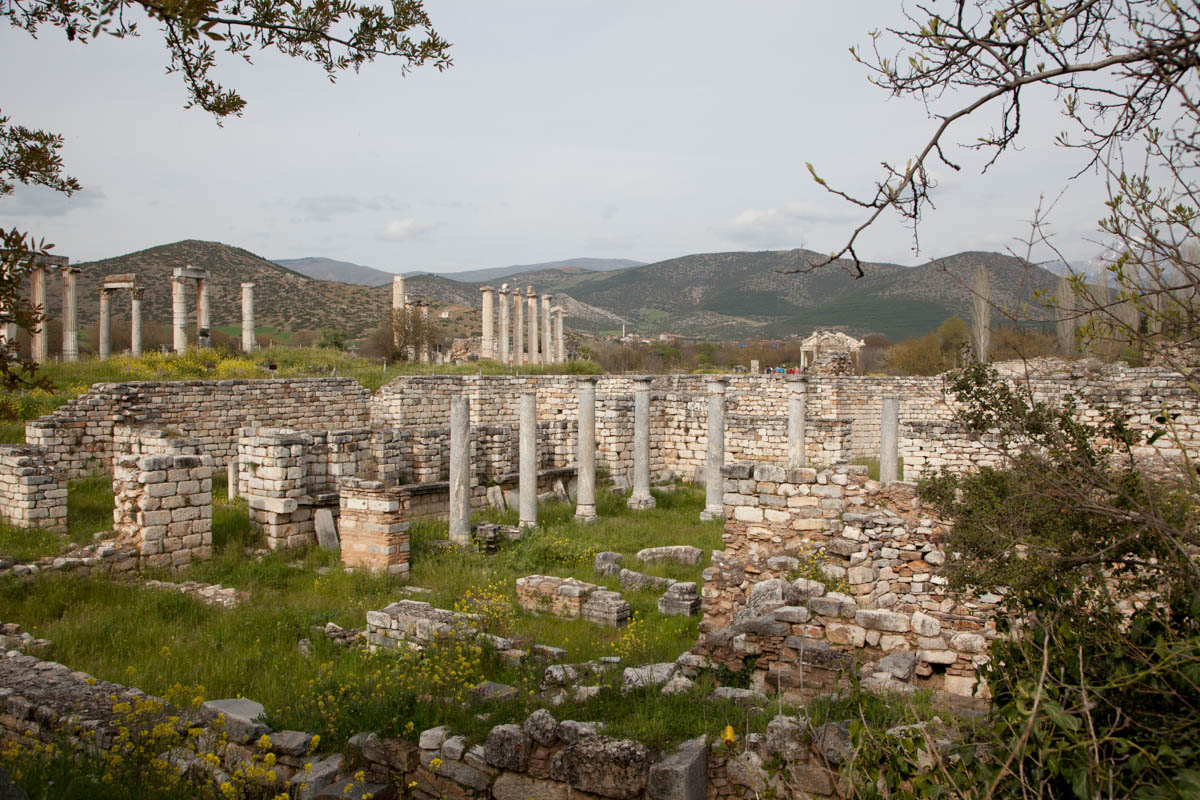 Turkey, Aydin, Aphrodisias - Bishop's Palace