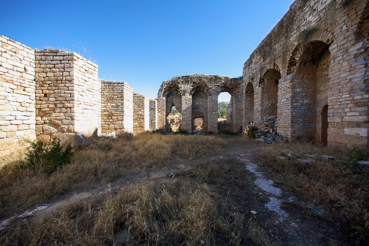 Turkey, Aydin, Aphrodisias - Roman Theatre's Baths