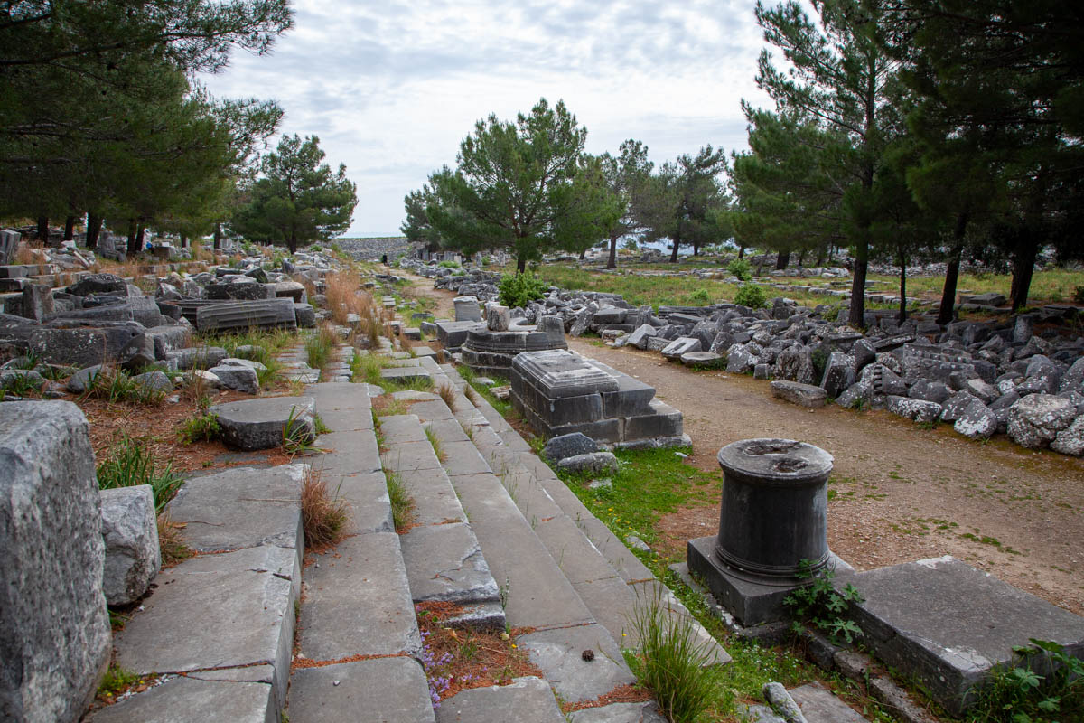 Turkey, Aydin, Priene - Greek Agora
