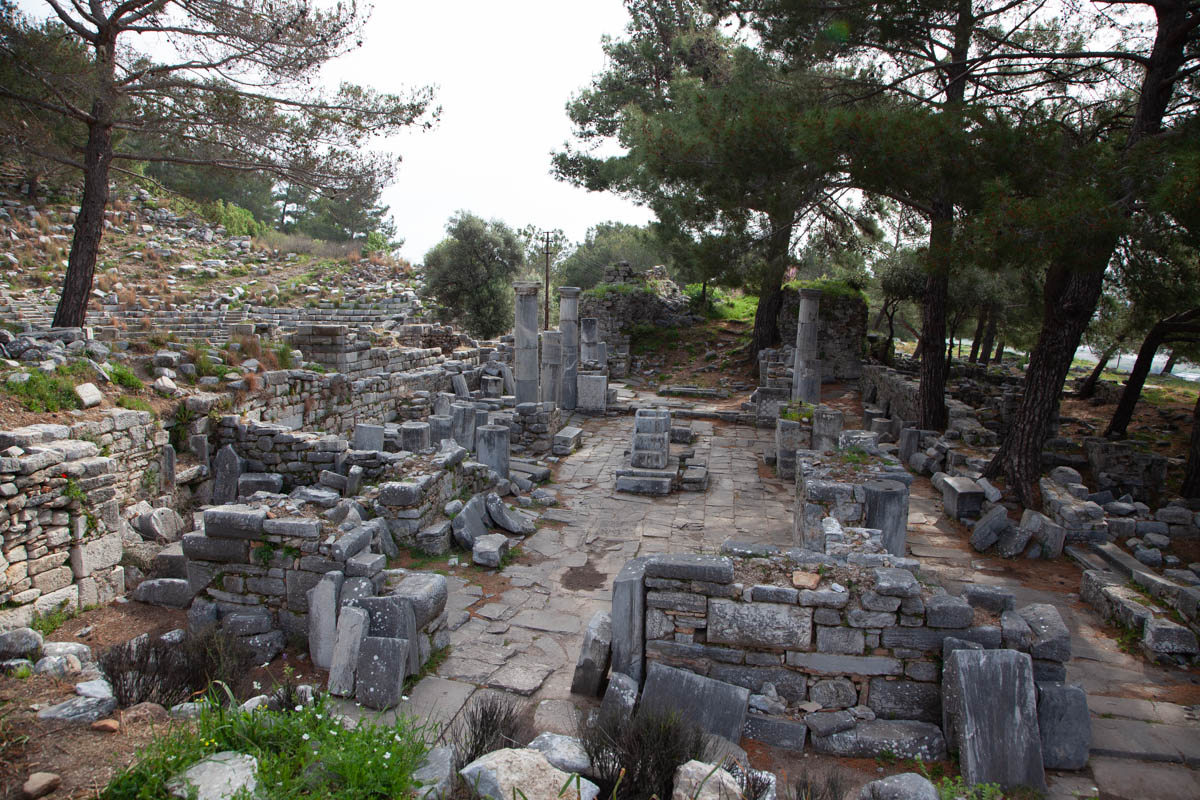 Turkey, Aydin, Priene - Bishop's Church