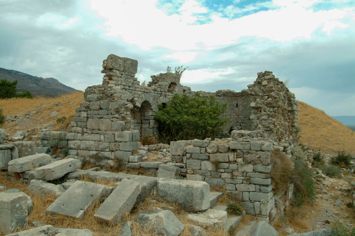 Turkey, Aydin, Priene - Byzantine building
