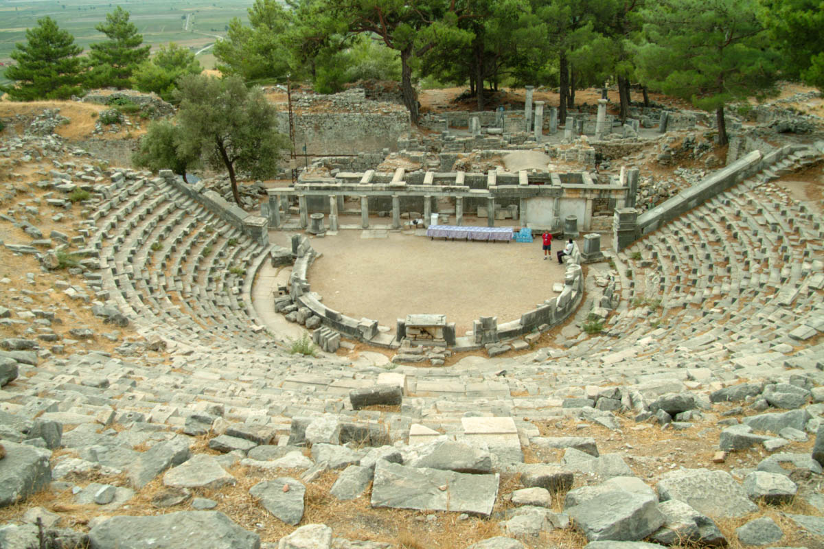 Turkey, Aydin, Priene - Greek Theatre